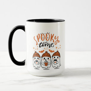 Cute Ghosts  Halloween Spooky Time Mug