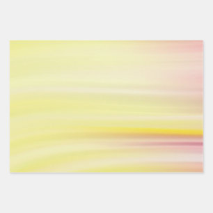 Cute Gift Abstract Pastel Waves 1 Wrapping Paper Sheet