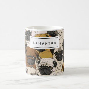 Cute Gift for Dog Lover Dog Mum/Dad Personalised Coffee Mug