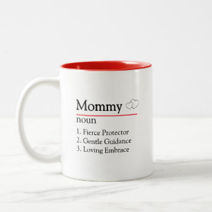 Cute Gift for Mum Two-Tone Coffee Mug