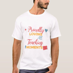 Cute gift for teachers on Valentine's Day T-Shirt