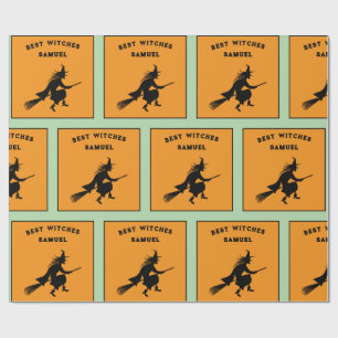 Cute Gift Halloween Birthday Funny Wrapping Paper