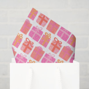 Cute Gifts Hand-Drawn Christmas Holidays Set of Tissue Paper