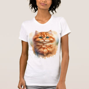 Cute Ginger Tabby Cat Classic T-Shirt