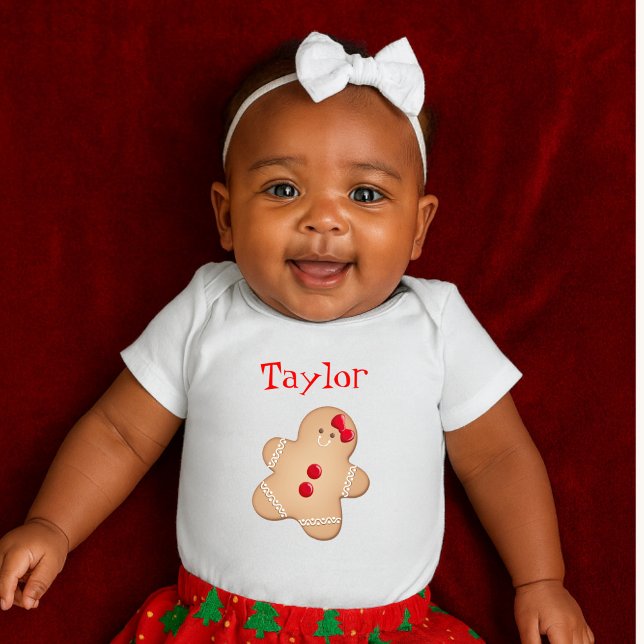 Cute Gingerbread Baby Bodysuit (Creator Uploaded)