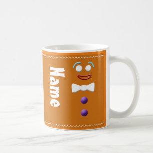 Cute Gingerbread Christmas Holiday Coffee Tea Mug