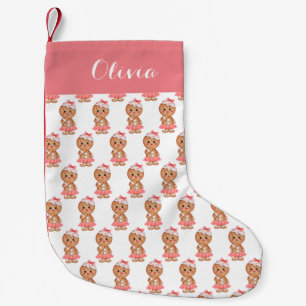 Cute Gingerbread Christmas  Stockings