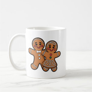 Cute Gingerbread Friends Coffee Mug