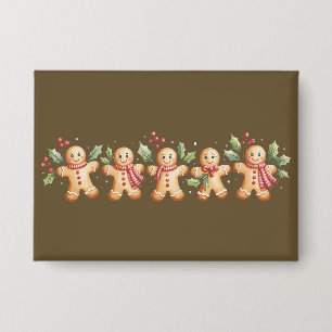 Cute Gingerbread Man Christmas Holiday Baker Gift