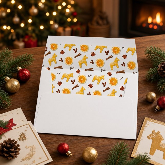 Cute Gingerbread & Spices Return Address Label  Envelope (Creator Uploaded)