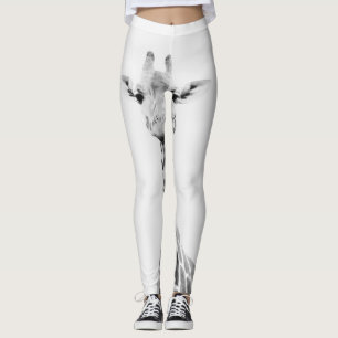 Cute Giraffe 2 #animal #art Leggings