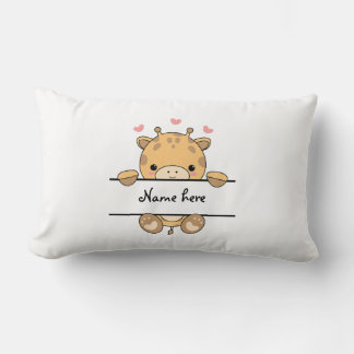 Cute Giraffe Baby Pillow