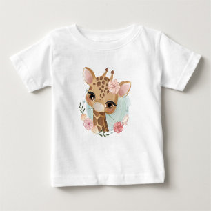 Cute Giraffe Baby T-Shirt