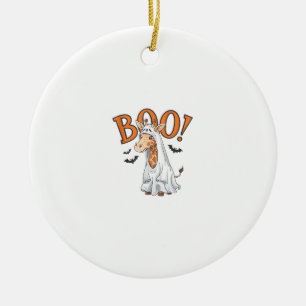 Cute Giraffe Boo Halloween Costume Zoo Lover _10 Ceramic Ornament