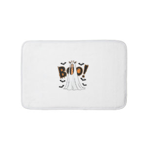 Cute Giraffe Boo Halloween Costume Zoo Lover _3 Bath Mat