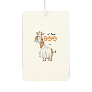 Cute Giraffe Boo Halloween Costume Zoo Lover _7 Car Air Freshener