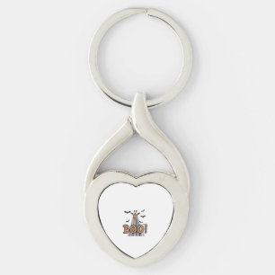Cute Giraffe Boo Halloween Fun Costume Zoo Lover Key Ring