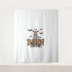 Cute Giraffe Boo Halloween Fun Costume Zoo Lover Tapestry