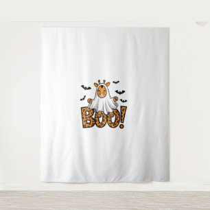 Cute Giraffe Boo Halloween Fun Costume Zoo Lover Tapestry
