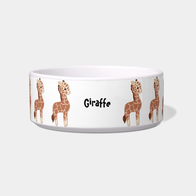 Cute Giraffe Bowl (Front)