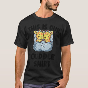 Cute Giraffe Couple This Is Our Cuddle T-Shirt