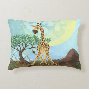 Cute Giraffe Decorative Cushion