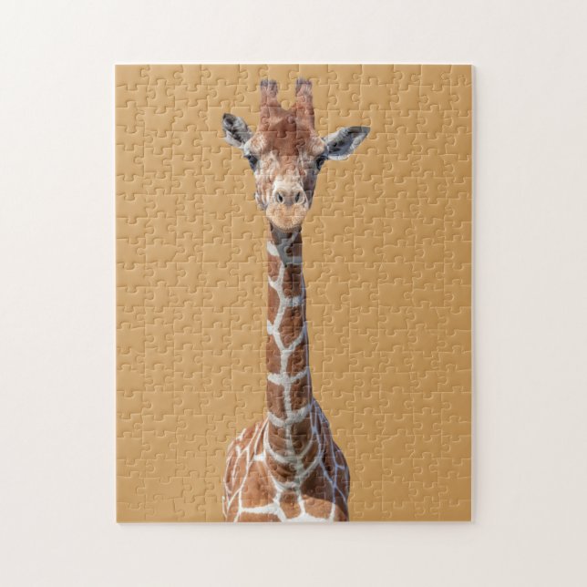 Cute giraffe face jigsaw puzzle (Vertical)