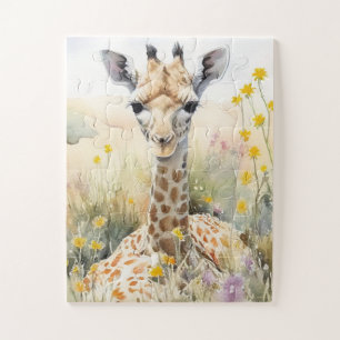 Cute Giraffe Jigsaw Puzzle