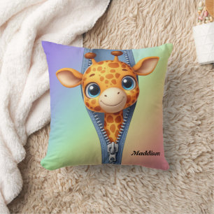 Cute Giraffe Kids  Cushion