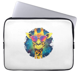 Cute Giraffe Men Women Kids _2 Laptop Sleeve