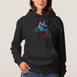 Cute Giraffe Men Women Kids Hoodie