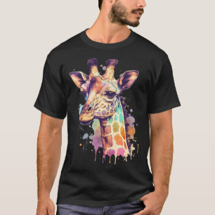 Cute Giraffe Men Women Kids T-Shirt