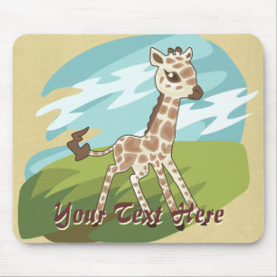 Cute Giraffe Mousepad