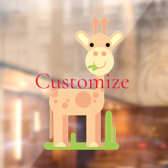 Cute Giraffe Munching Thunder_Cove (Sheet 2)
