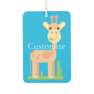 Cute Giraffe Munching Thunder_Cove Car Air Freshener