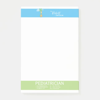 Cute Giraffe Paediatrician / Paediatrician Post-it Notes