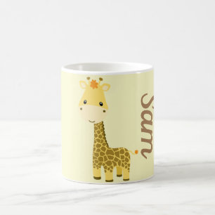 Cute Giraffe Personnalisable Coffee Mug