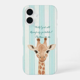Cute giraffe Phone case! iPhone 16 Case