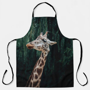 CUTE GIRAFFE PORTRAIT APRON