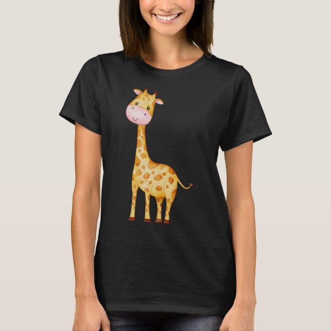 Cute Giraffe T-Shirt (Front)