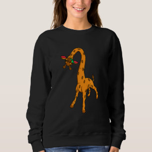 Cute Giraffe Zookeeper Sweatshirt