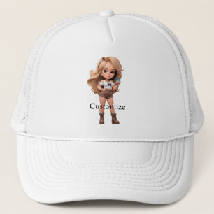 Cute Girl Bonita Chica Thunder_Cove Trucker Hat