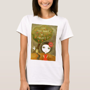 Cute Girl - Can You Keep A Secret? T-Shirt