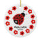Cute Girl Christmas Ladybug
