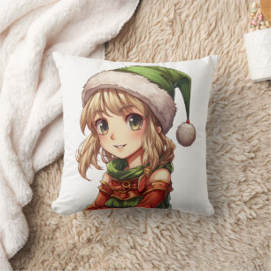 Cute Girl Elf Cushion