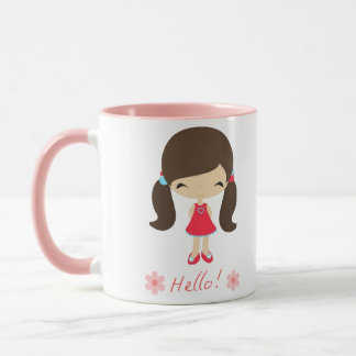 Cute girl  mug