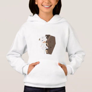 Cute Girl Mummy Coffin Halloween Design