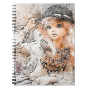 Cute Girl Notebook