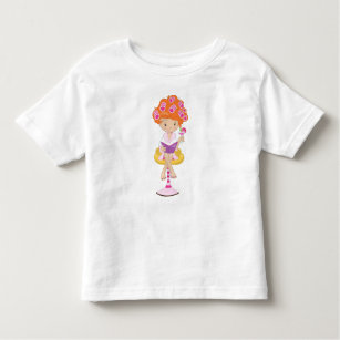 Cute Girl, Orange Hair, Beauty Salon, Hair Salon Toddler T-Shirt