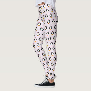 Cute Girl Penguin Leggings